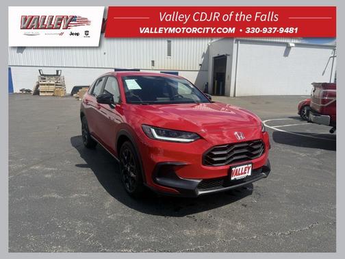Red 2025 Honda HR-V Sport