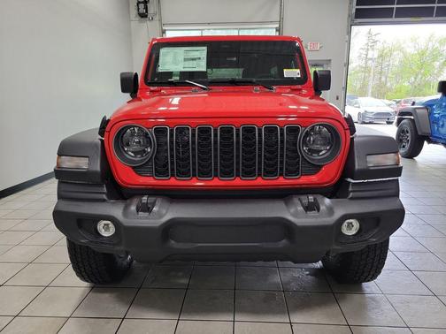 Firecracker Red Clearcoat 2026 Jeep Wrangler Sport