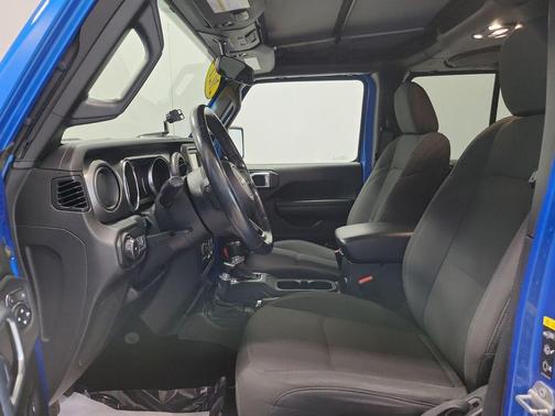 Hydro Blue Pearl 2021 Jeep Wrangler Unlimited Sport