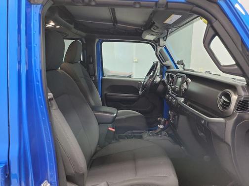 Hydro Blue Pearl 2021 Jeep Wrangler Unlimited Sport