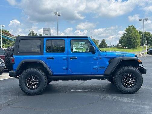 Hydro Blue Pearl 2025 Jeep Wrangler Sport