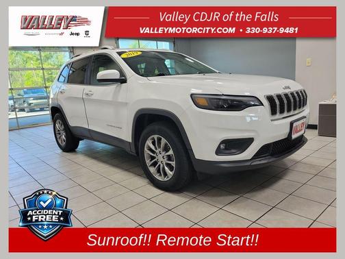 Bright White Clearcoat 2019 Jeep Cherokee Latitude Plus