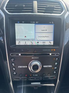 White Platinum Clearcoat Metallic 2017 Ford Explorer Limited