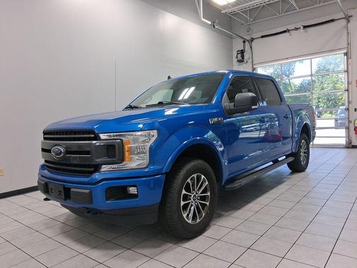 Blue Metallic 2019 Ford F-150 XLT