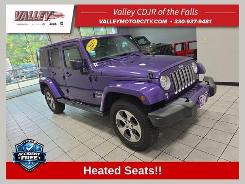 Xtreme Purple Pearlcoat 2017 Jeep Wrangler Unlimited Sahara