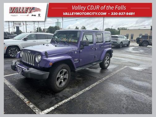 Xtreme Purple Pearlcoat 2017 Jeep Wrangler Unlimited Sahara