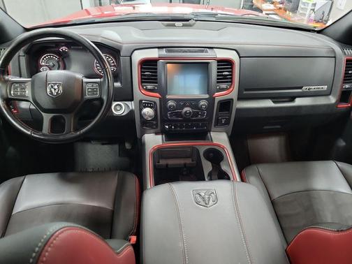 Flame Red Clearcoat 2017 RAM 1500 Rebel
