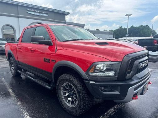 Flame Red Clearcoat 2017 RAM 1500 Rebel