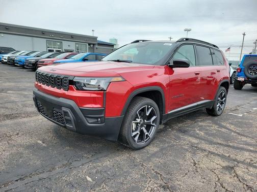 Red 2026 Jeep Cherokee Overland
