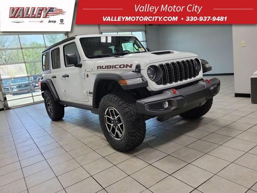 Bright White Clearcoat 2026 Jeep Wrangler Rubicon