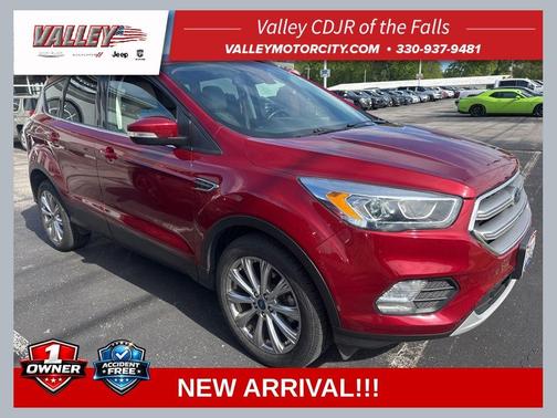 Ruby Red Metallic 2017 Ford Escape Titanium