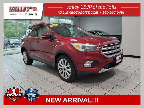 Ruby Red Metallic 2017 Ford Escape Titanium
