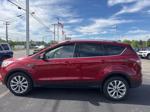 Ruby Red Metallic 2017 Ford Escape Titanium