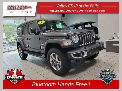 Granite Crystal Clearcoat Metallic 2022 Jeep Wrangler Unlimited Sahara