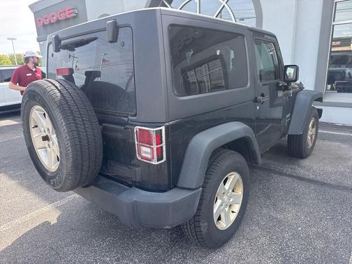 Black Clearcoat 2015 Jeep Wrangler Sport
