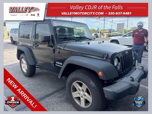 Black Clearcoat 2015 Jeep Wrangler Sport