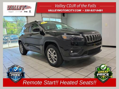 Diamond Black 2020 Jeep Cherokee Latitude Plus