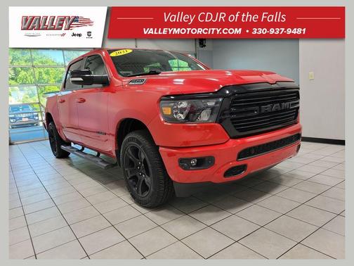 Flame Red Clearcoat 2021 RAM 1500 Big Horn