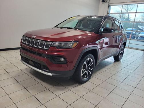 Velvet Red Pearlcoat 2022 Jeep Compass Limited
