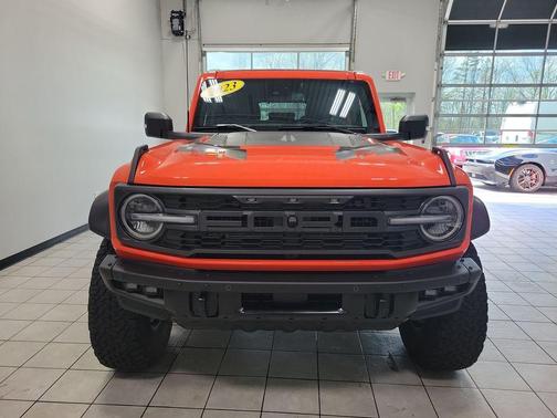 Orange 2023 Ford Bronco Raptor
