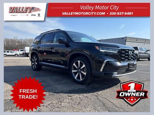 Black 2025 Honda Pilot Elite
