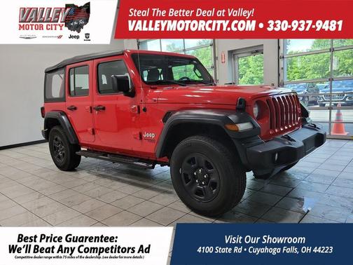 2019 Jeep Wrangler Unlimited Sport