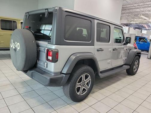 Billet Silver Metallic Clearcoat 2020 Jeep Wrangler Unlimited Sport
