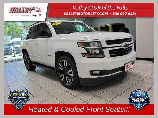 Summit White 2018 Chevrolet Tahoe Premier