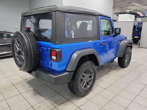 Hydro Blue Pearl 2026 Jeep Wrangler Sport