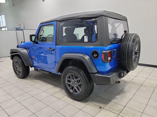 Hydro Blue Pearl 2026 Jeep Wrangler Sport