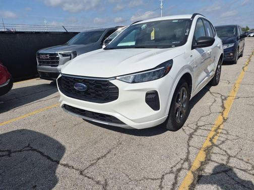 White Metallic 2024 Ford Escape ST-Line
