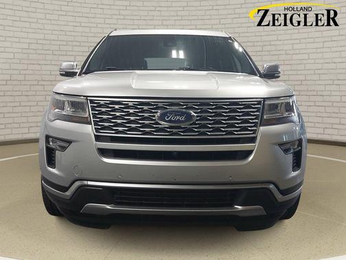 Ingot Silver 2018 Ford Explorer Platinum