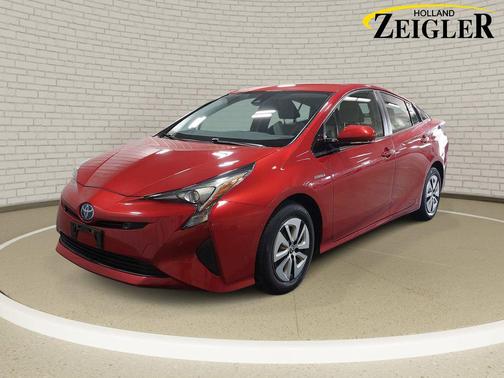 Red 2018 Toyota Prius Two