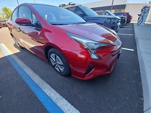 Red 2018 Toyota Prius Two