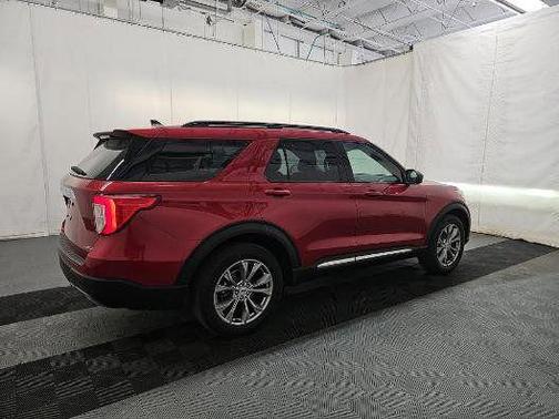 Red Metallic 2023 Ford Explorer XLT