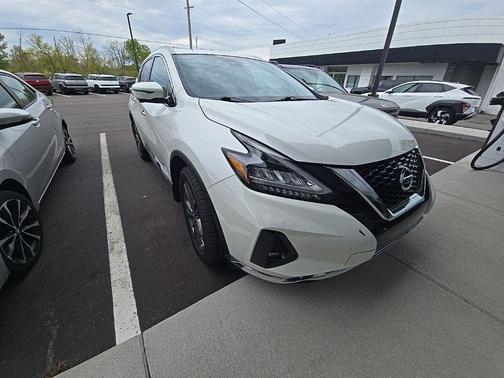 Pearl White Tricoat 2020 Nissan Murano Platinum Intelligent AWD