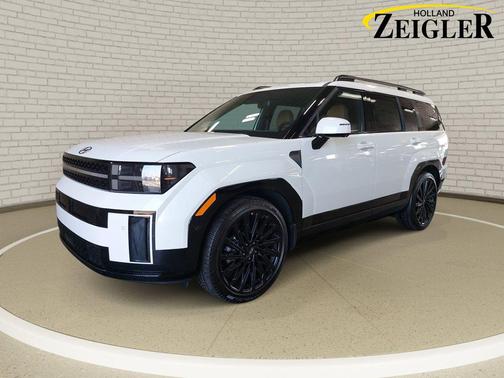 Serenity White 2026 Hyundai SANTA FE Calligraphy