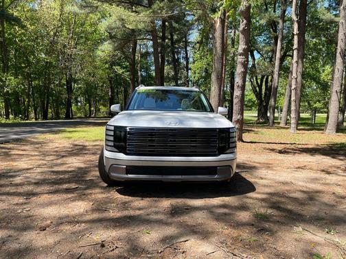 Creamy White Pearl 2026 Hyundai Palisade Hybrid SEL Premium 7P