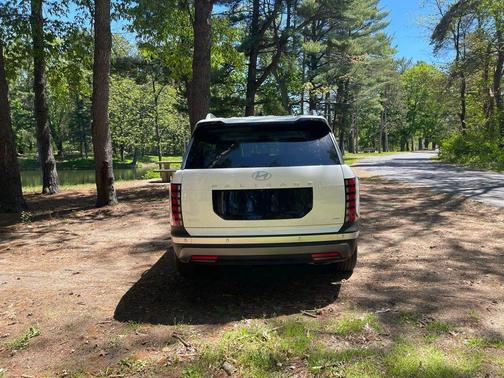 Creamy White Pearl 2026 Hyundai Palisade Hybrid SEL Premium 7P