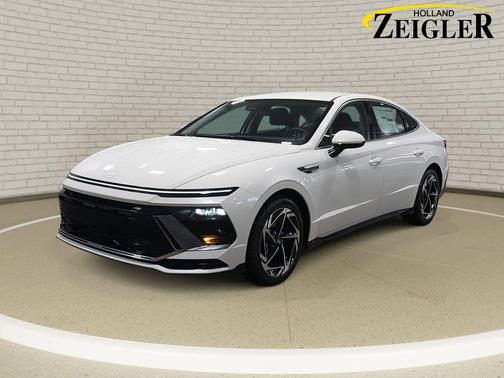 Serenity White 2026 Hyundai SONATA SEL