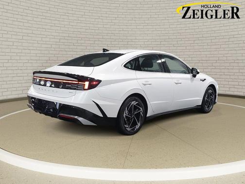 Serenity White 2026 Hyundai SONATA SEL