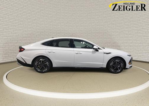 Serenity White 2026 Hyundai SONATA SEL