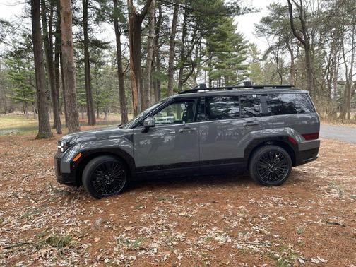 Hampton Gray 2026 Hyundai SANTA FE HEV Calligraphy