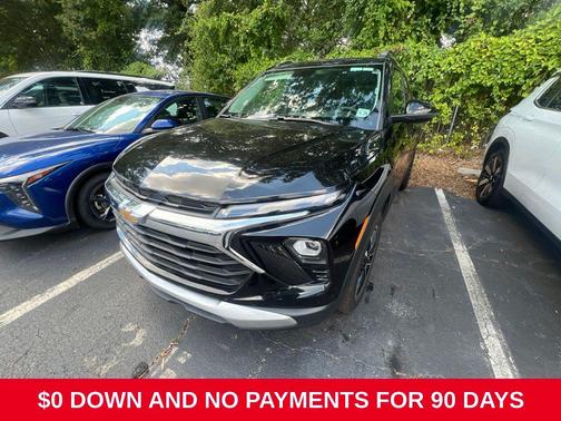 Mosaic Black Metallic 2025 Chevrolet Trailblazer LT