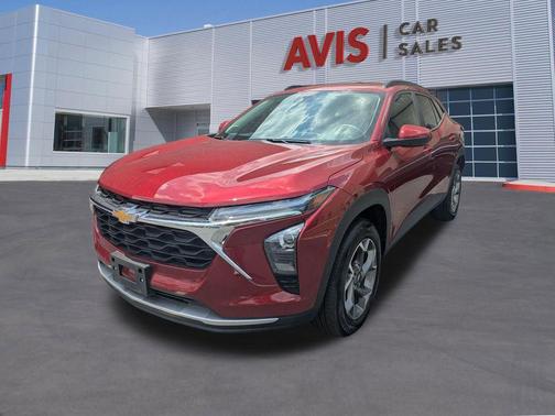 Crimson Metallic 2025 Chevrolet Trax LT