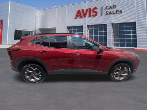 Crimson Metallic 2025 Chevrolet Trax LT