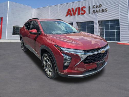 Crimson Metallic 2025 Chevrolet Trax LT