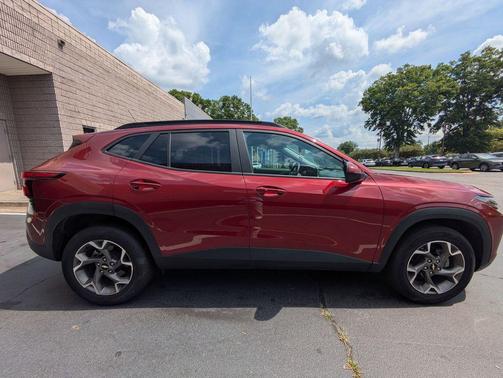Crimson Metallic 2025 Chevrolet Trax LT