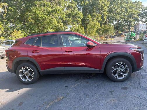 Crimson Metallic 2025 Chevrolet Trax LT