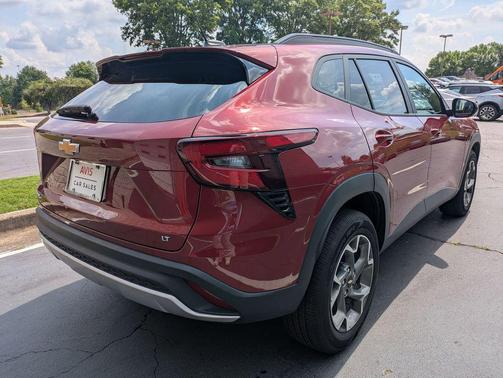 Crimson Metallic 2025 Chevrolet Trax LT